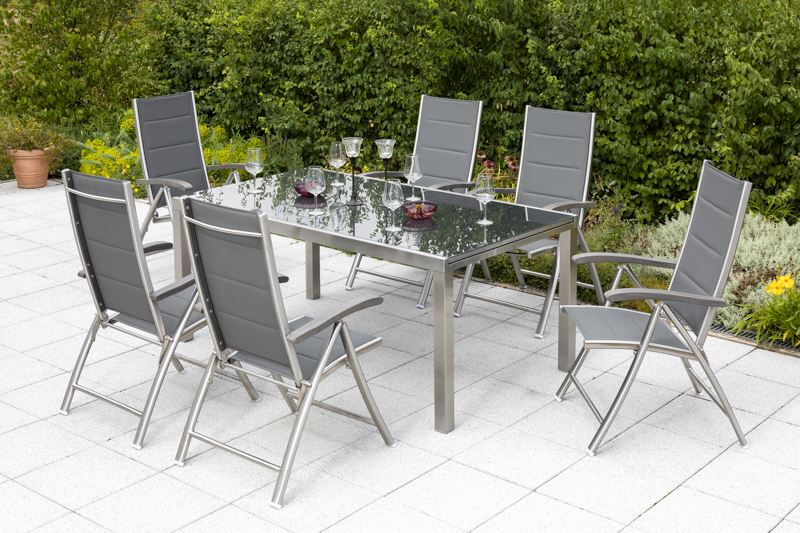 Sumatra Gartenmöbelset 7tlg.