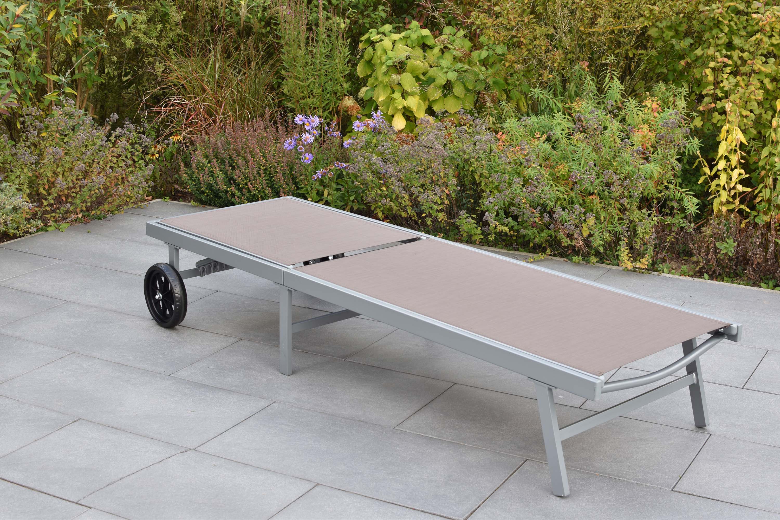 Tessin Gartenliege, taupe Tessin Gartenliege, taupe