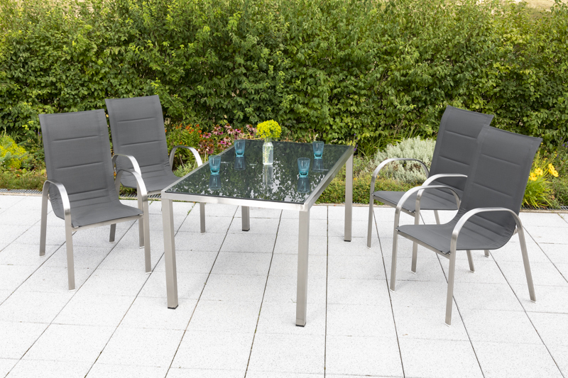 Amora-Set-5tlg-4x-16610-309-16622-217DWu5H0EjY0Mm1 Amora Gartenmöbelset 5tlg.