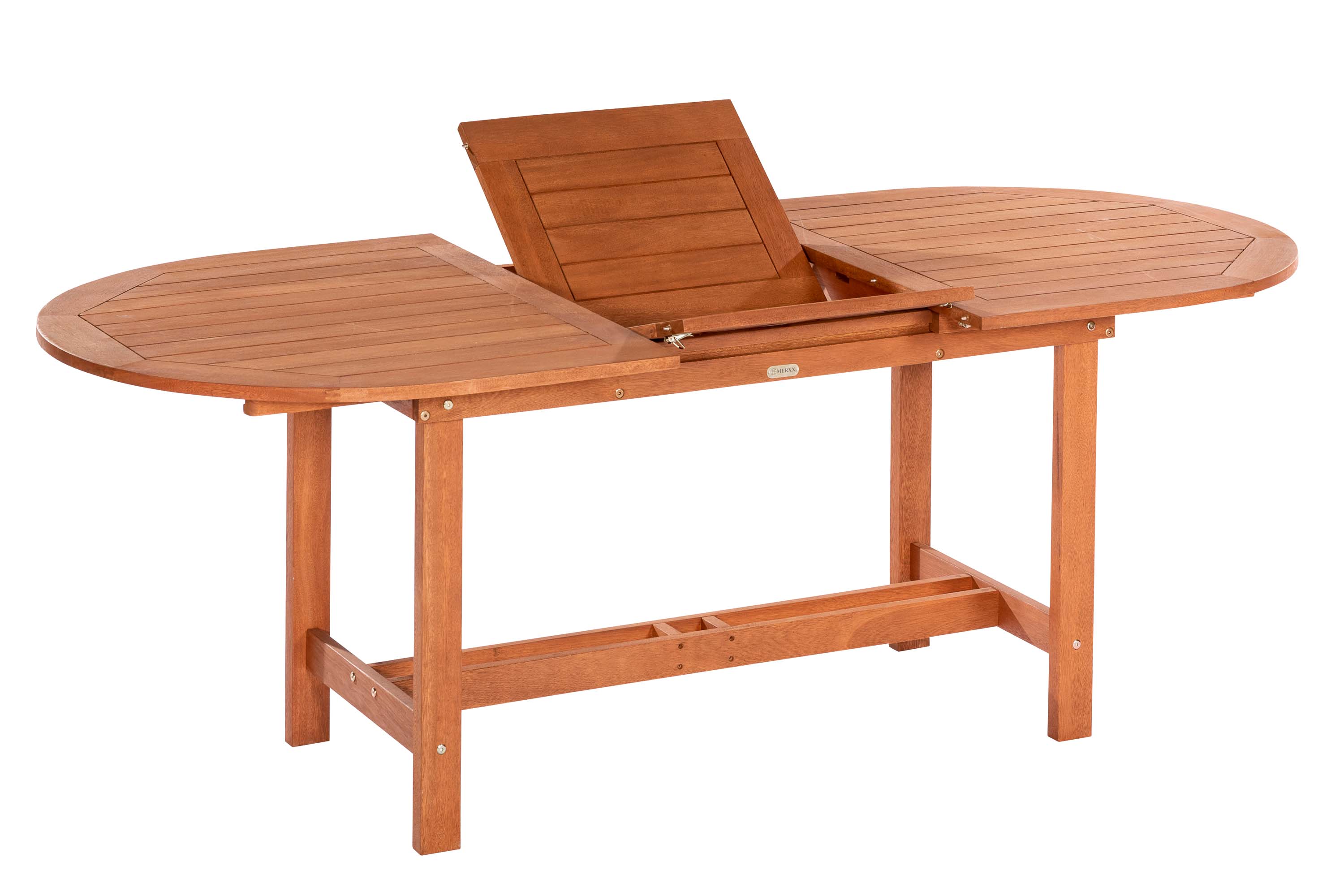 Vitoria Gartenmöbel Set 13tlg., 6 Klappsessel, 6 Auflagen, Ausziehtisch 160 (210) x 90 cm