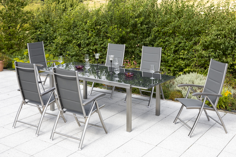 Sumatra Gartenmöbelset 7tlg.