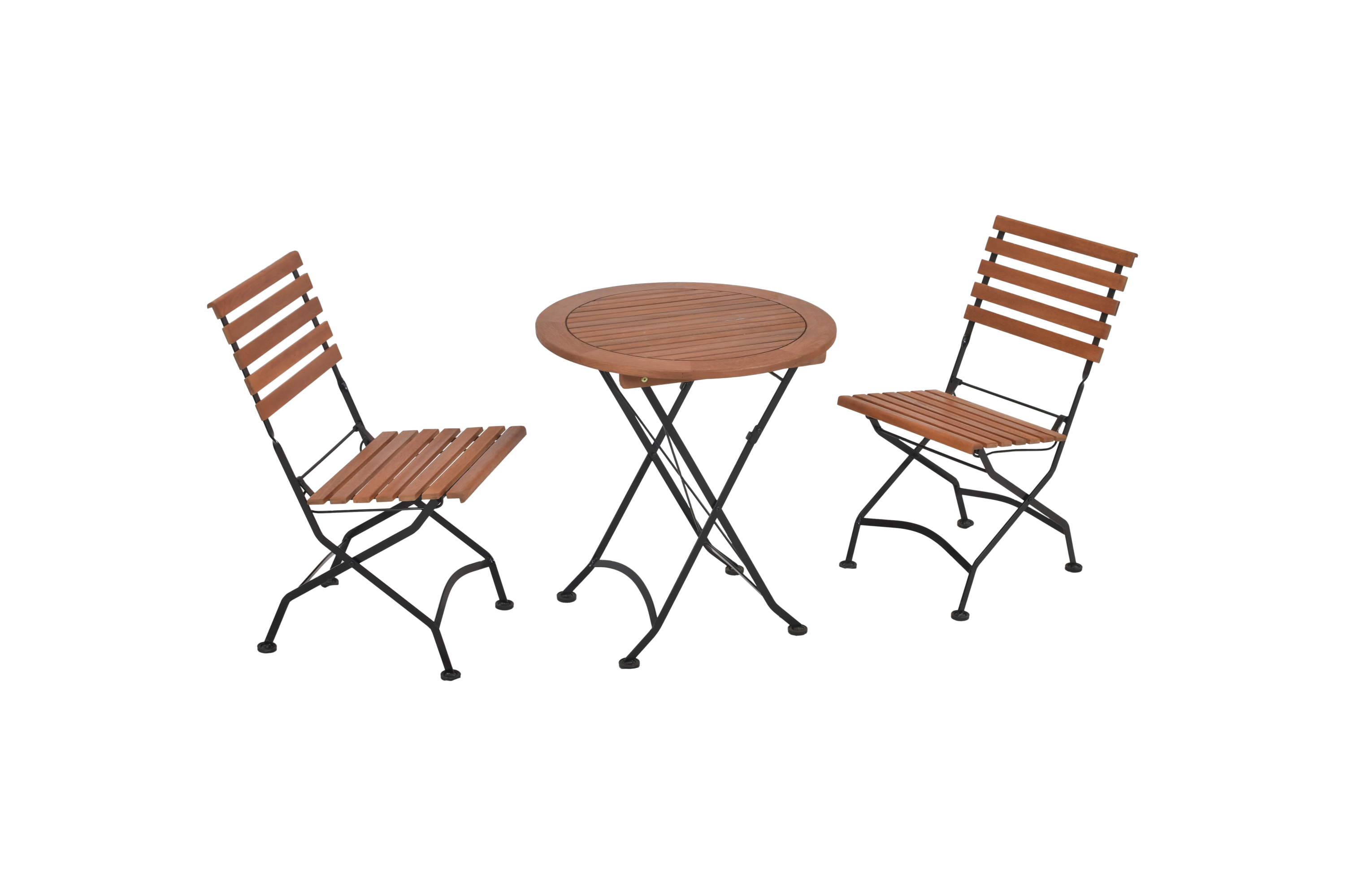 Schlossgarten Gartenmöbel Set 3tlg., 2 Klappstühle, Klapptisch 70 cm Schlossgarten Gartenmöbel Set 3tlg., 2 Klappstühle, Klapptisch 70 cm