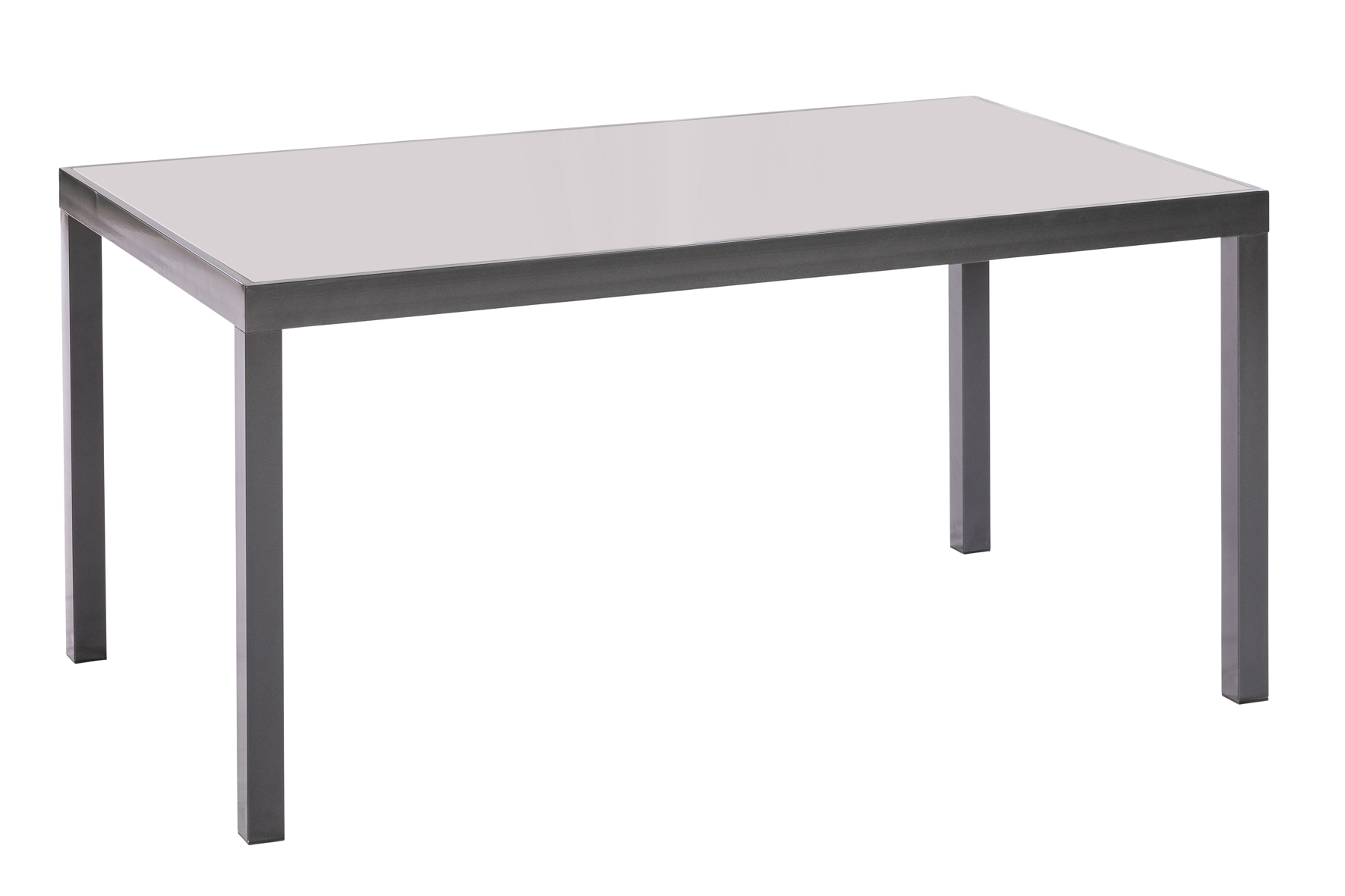 Gartentisch, rechteckig, graphit