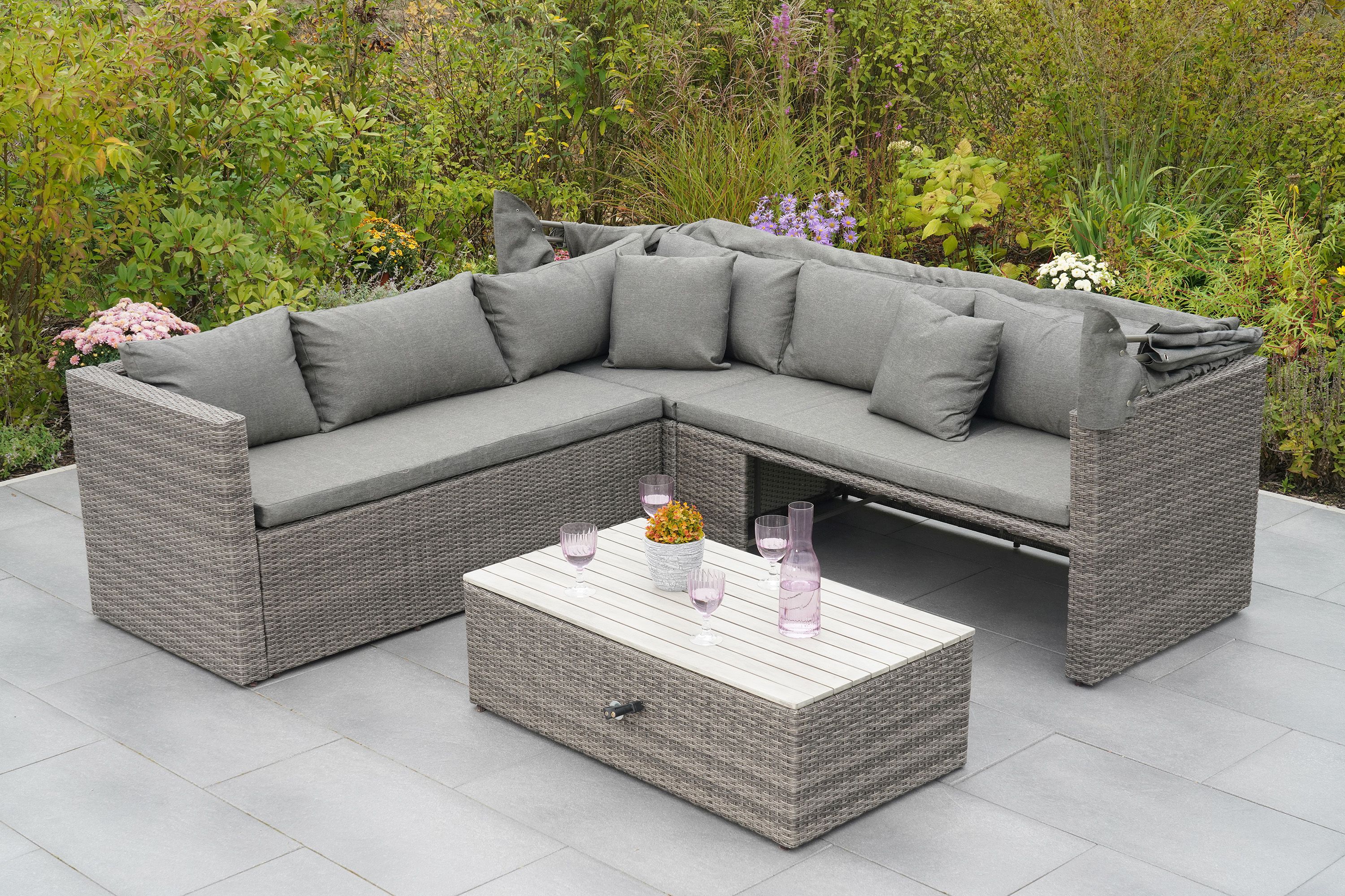 Granda Eckset mit Dach Granda Eckset mit Dach