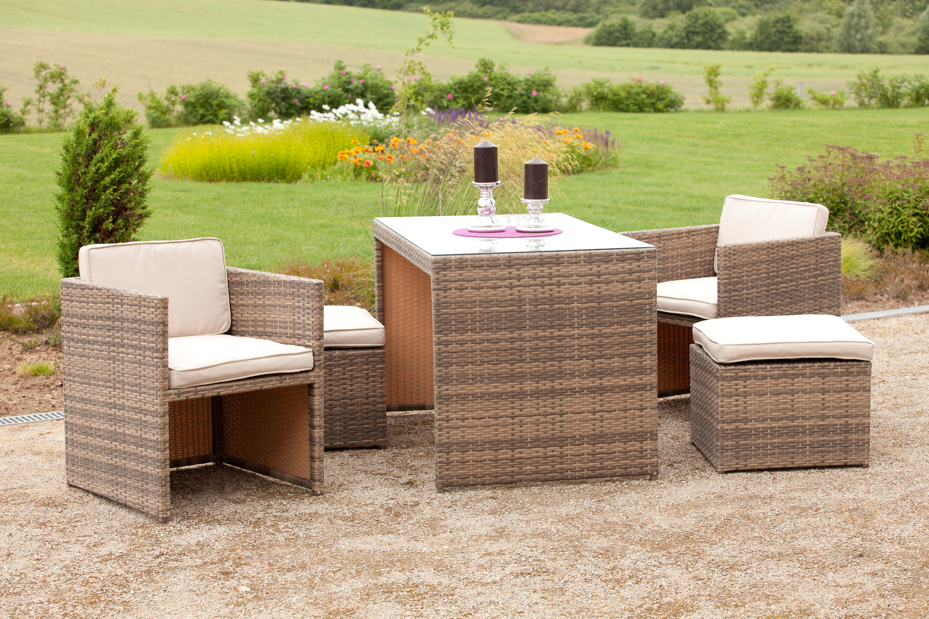 Svenja Gartenmöbelset 11tlg.