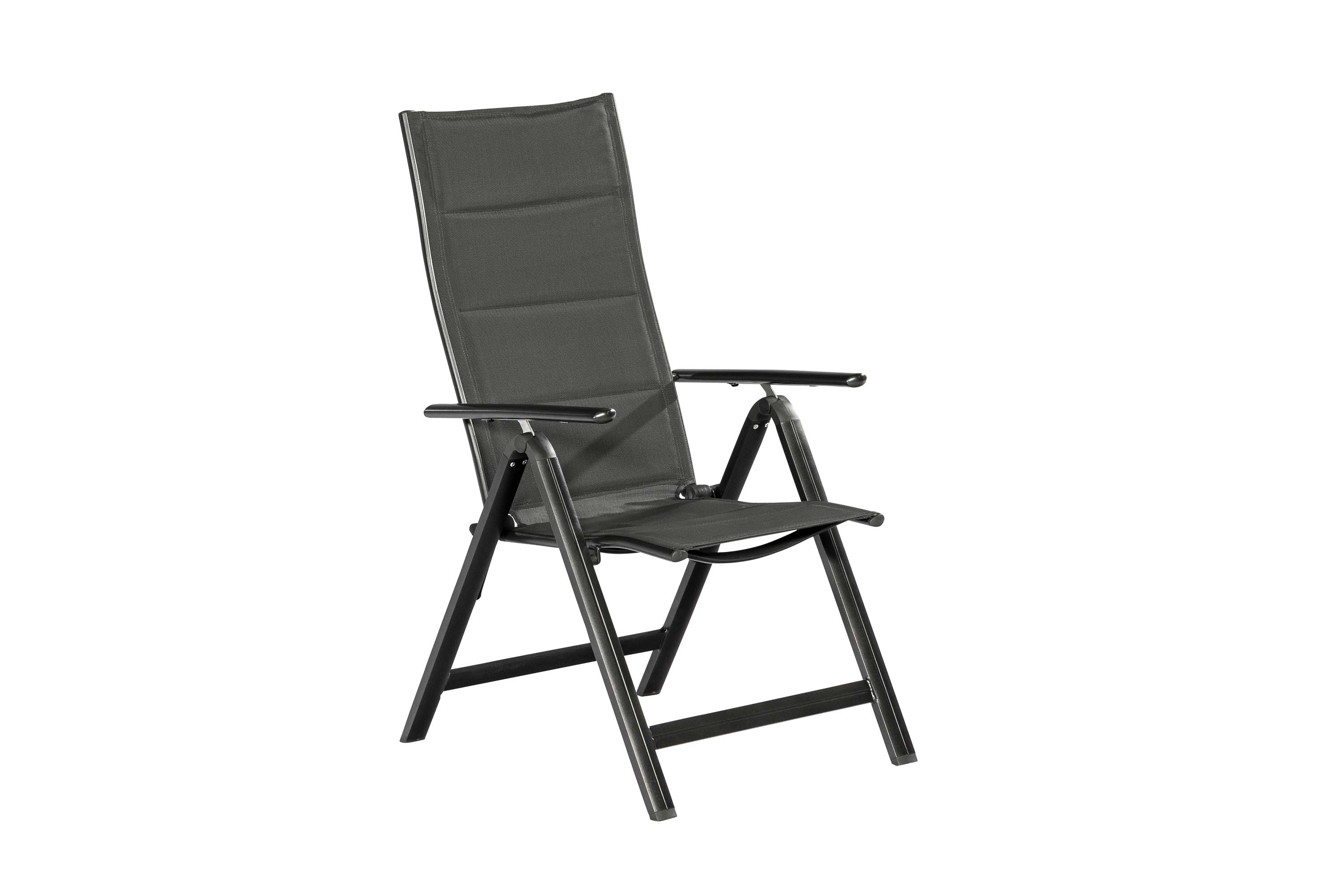 Taviano Gartenmöbel Set 3tlg., 2 Klappsessel, Balkonausziehtisch 80 (120) x 70 cm