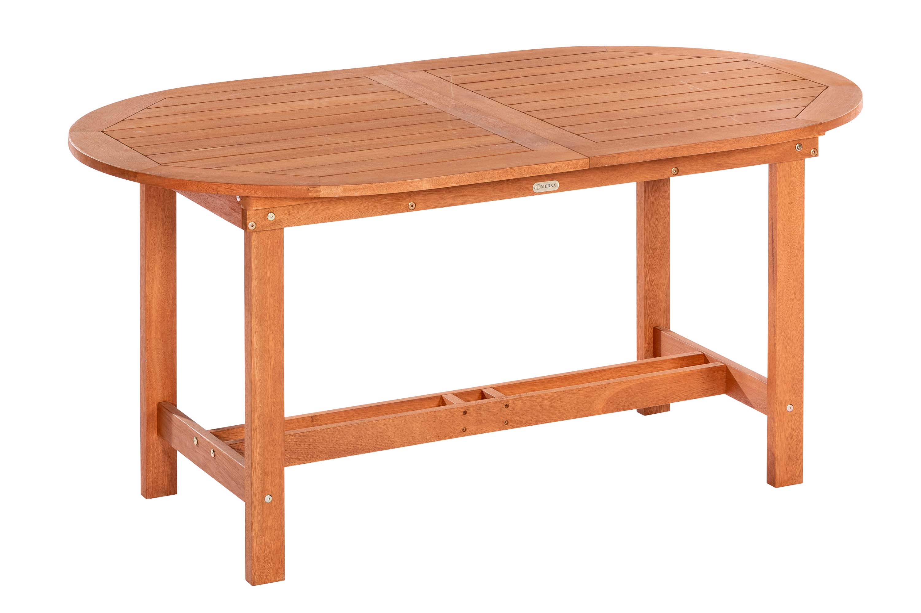 Vitoria Gartenmöbel Set 7tlg., 6 Klappsessel, Ausziehtisch 160 (210) x 90 cm