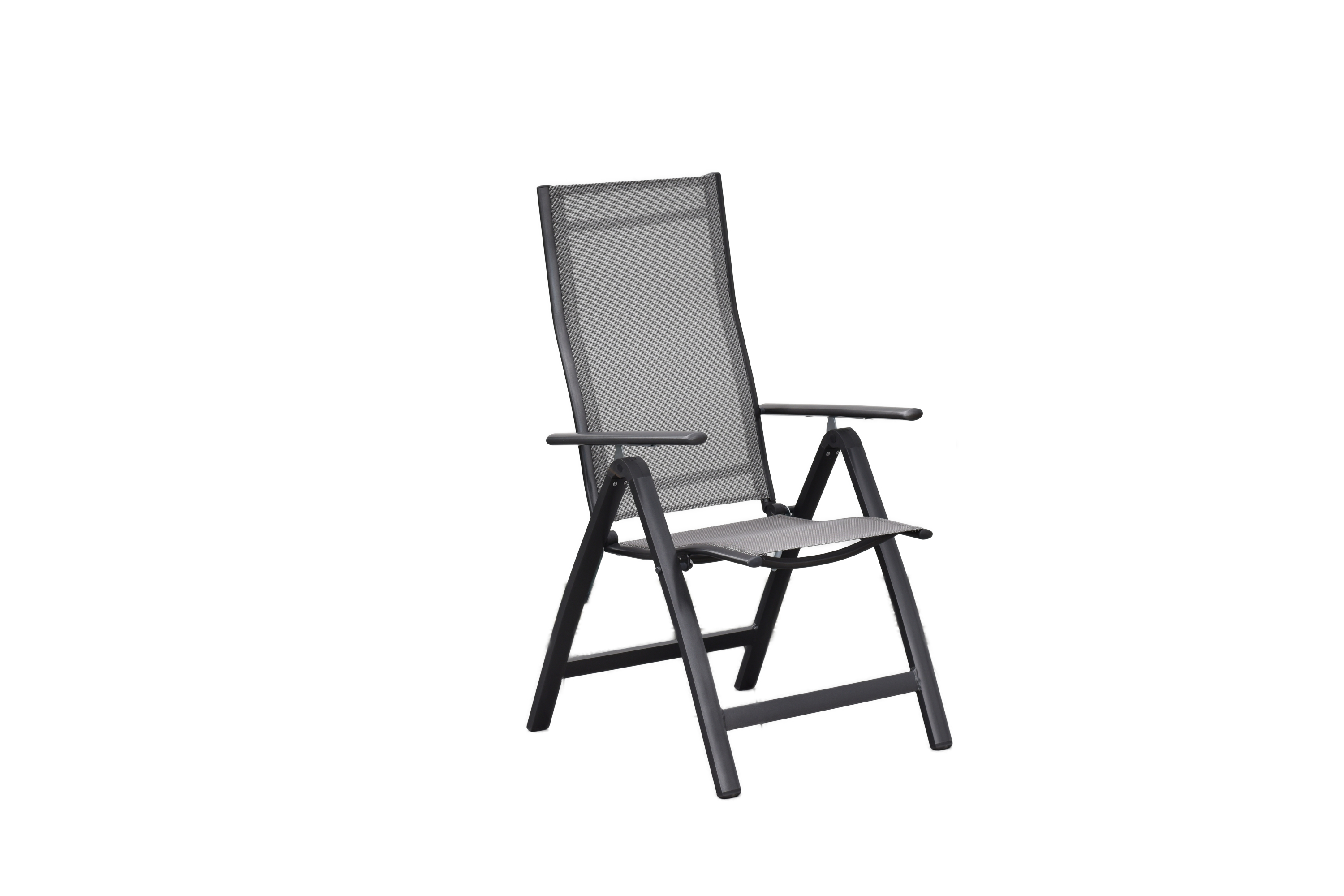 50862-330 Carrara Klappsessel, graphit/diamantbraun, 2er Set