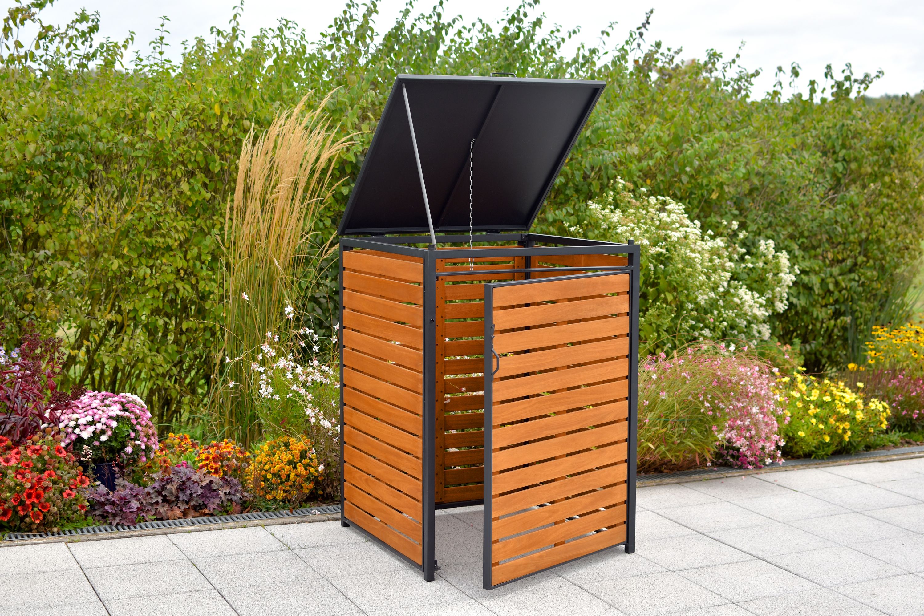 Mulltonnenabdeckung-Basis-gross-29133-011-MX-HD-6ULelUWdiqUaY1 Mülltonnenabdeckung Basis, 80-120 Litern, Aluminium/Eukalyptus