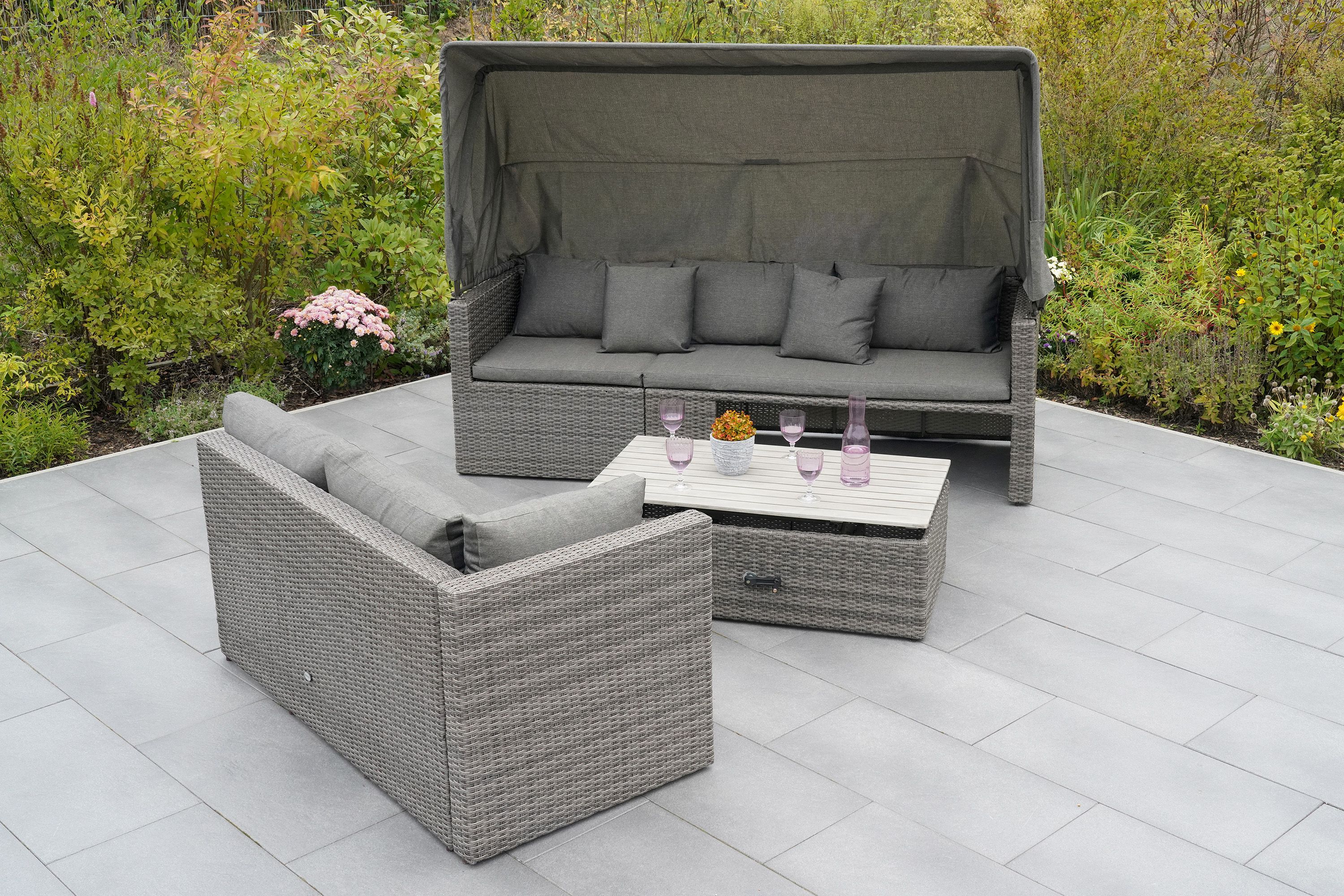 Granda Eckset mit Dach Granda Eckset mit Dach