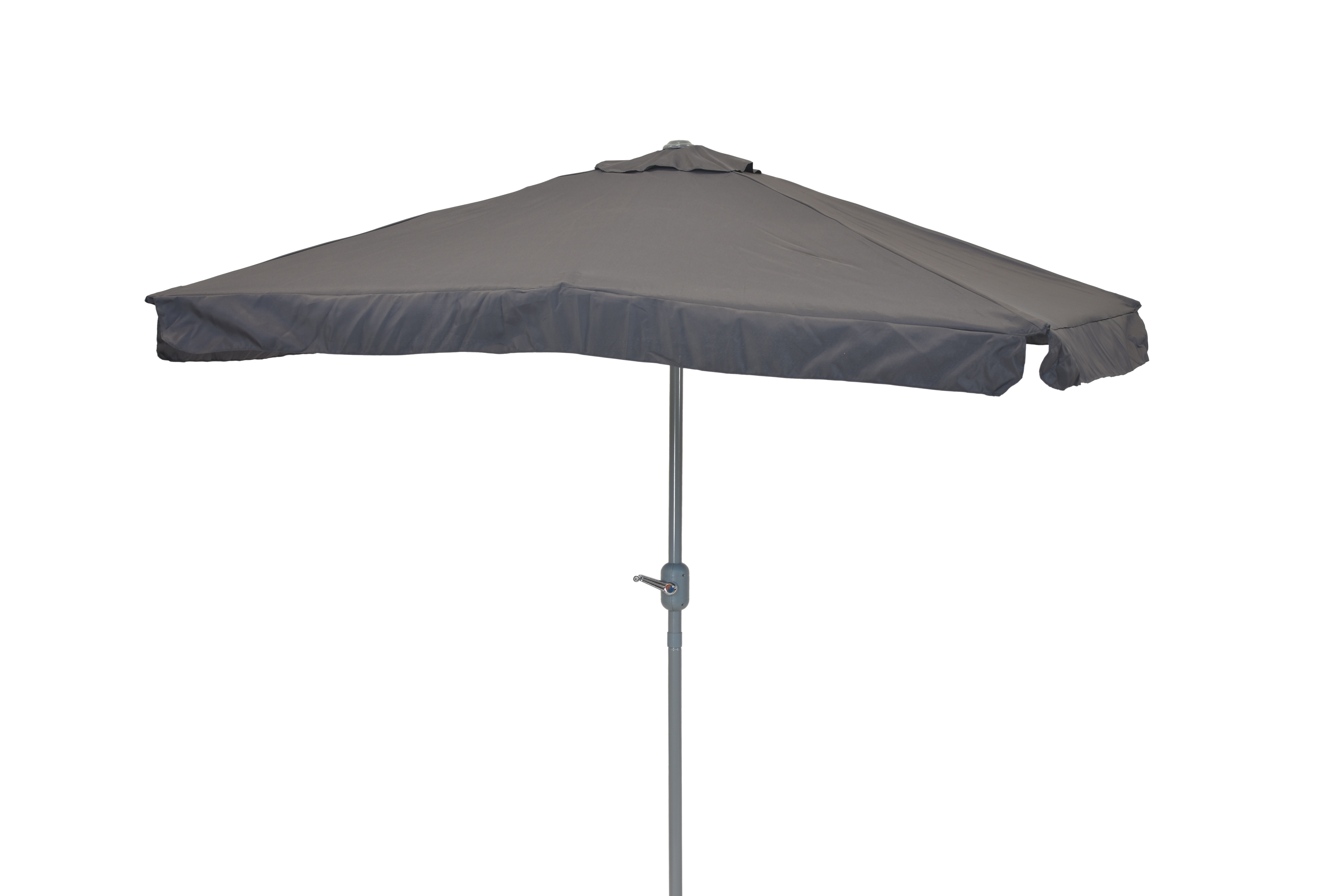 Sonnenschirm, rechteckig 160 x 230 cm, grau
