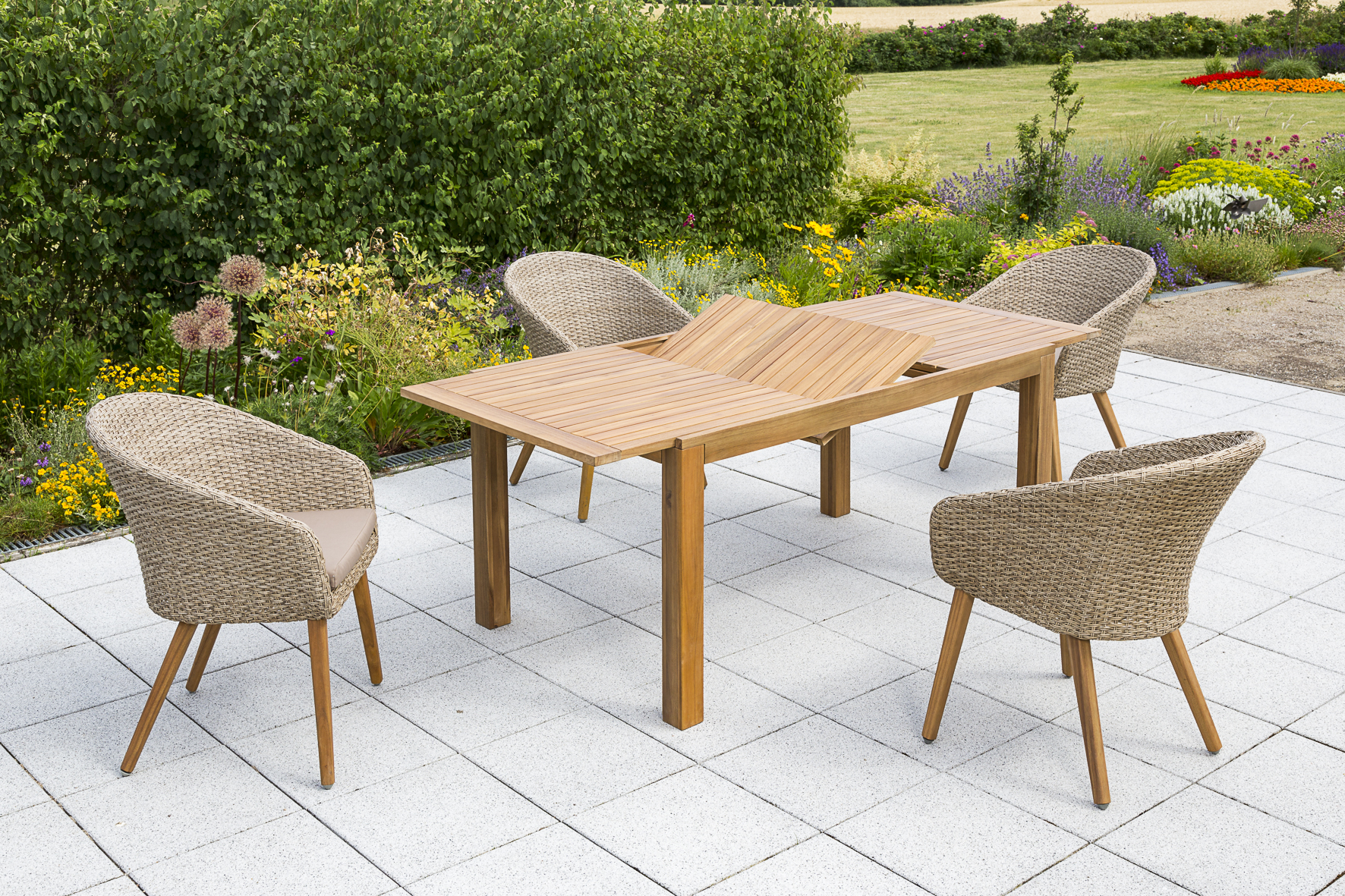 50435-255-2 Arrone Set 5tlg., Ausziehtisch