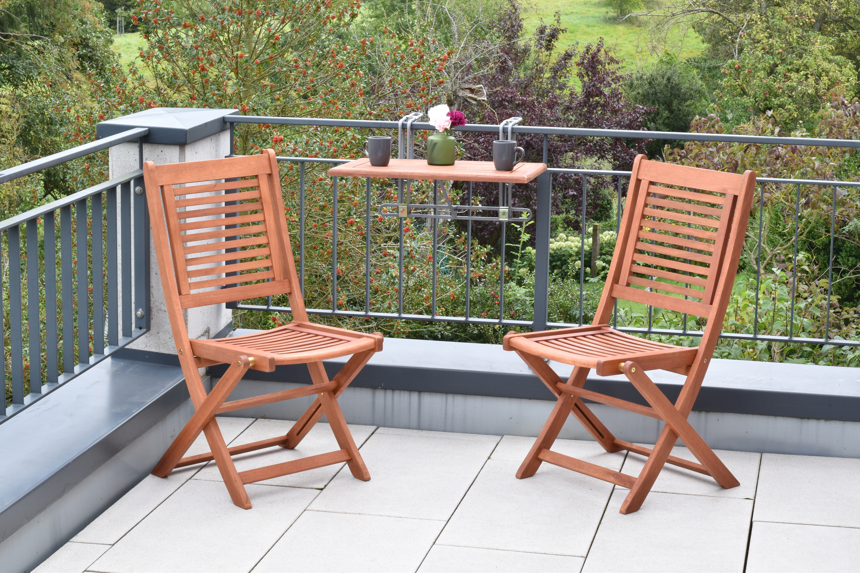 Madrid Set 3tlg., Balkonhängetisch Madrid Set 3tlg., Balkonhängetisch