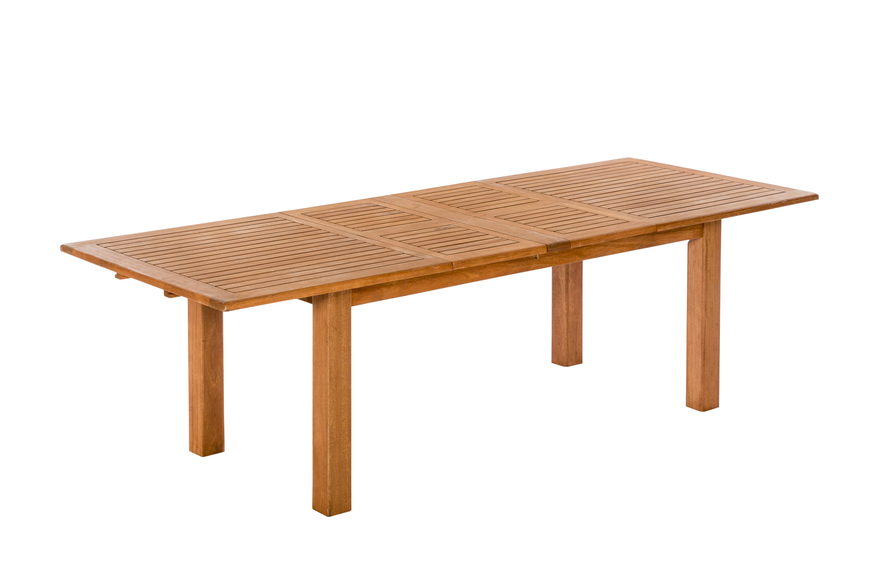 Doppelausziehtisch, Eukalyptus