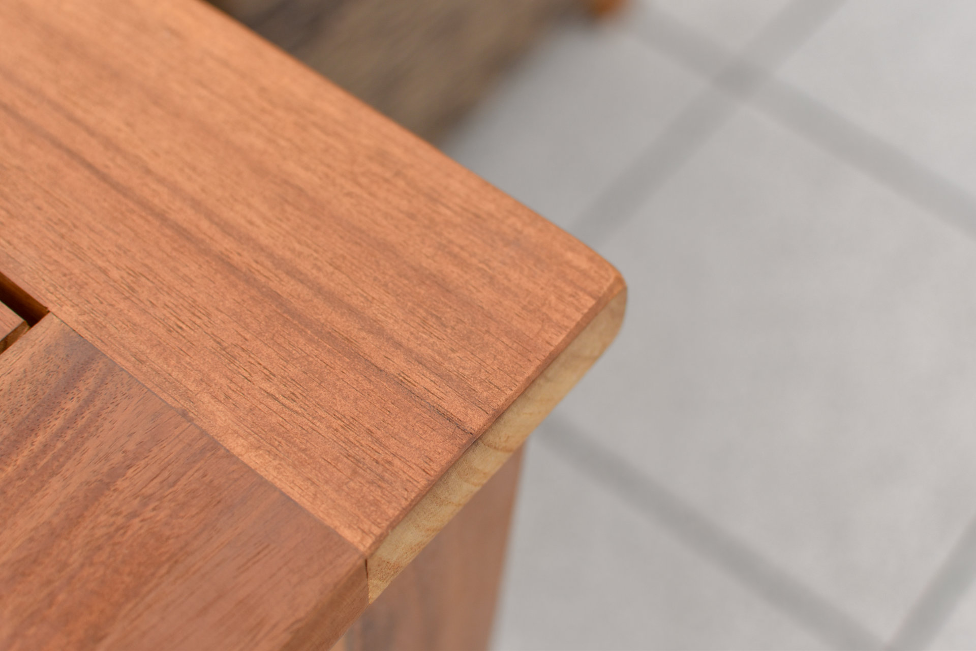 Toskana Gartenmöbel Set 5tlg., 185 x 90 cm, natur