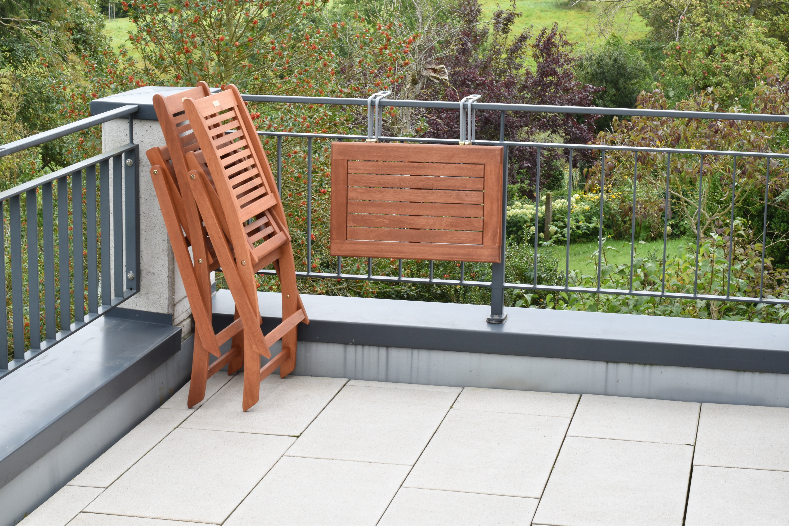 Madrid Set 3tlg., Balkonhängetisch Madrid Set 3tlg., Balkonhängetisch