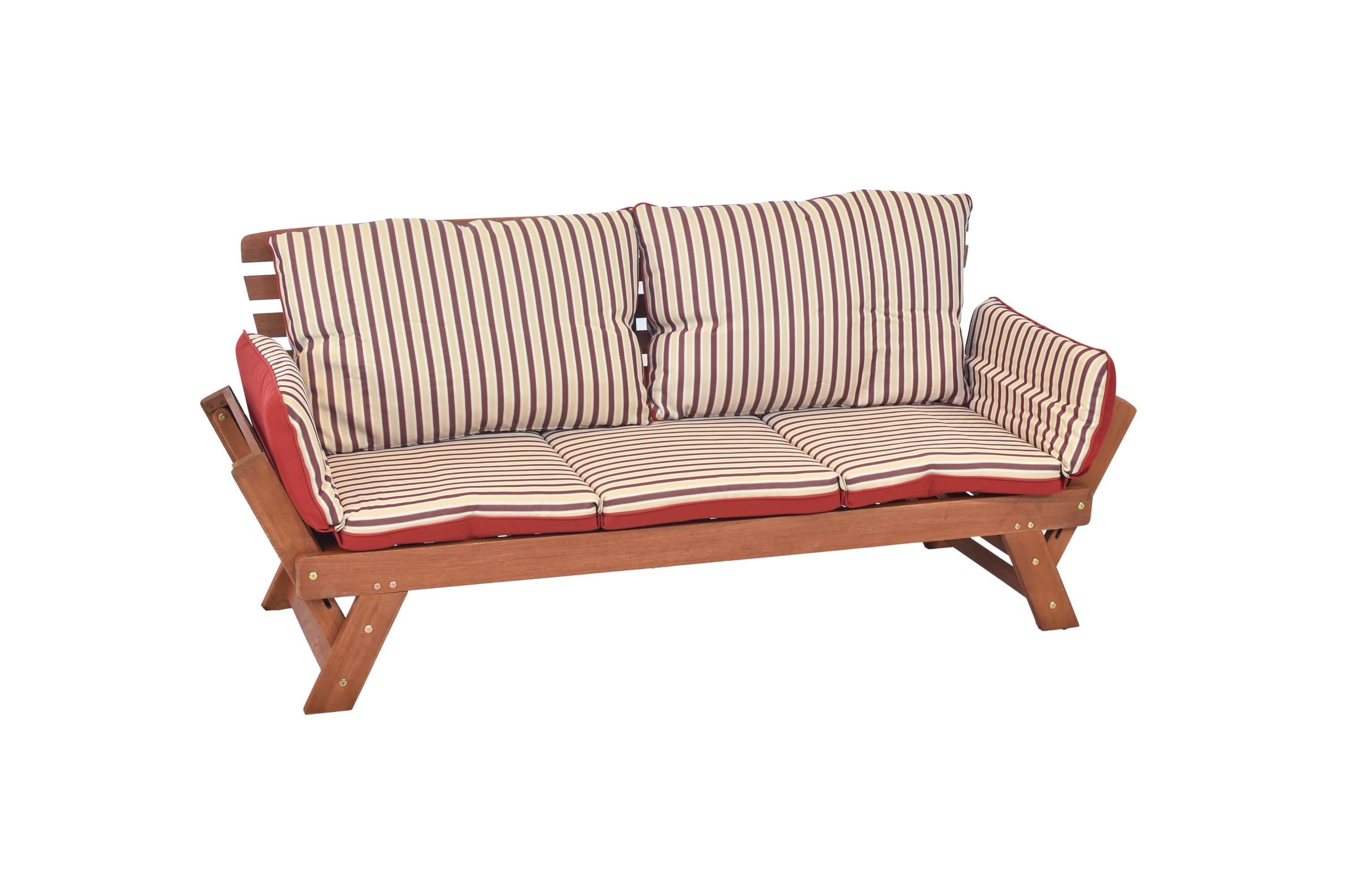 15925-2 Liegenbank, Eukalyptus