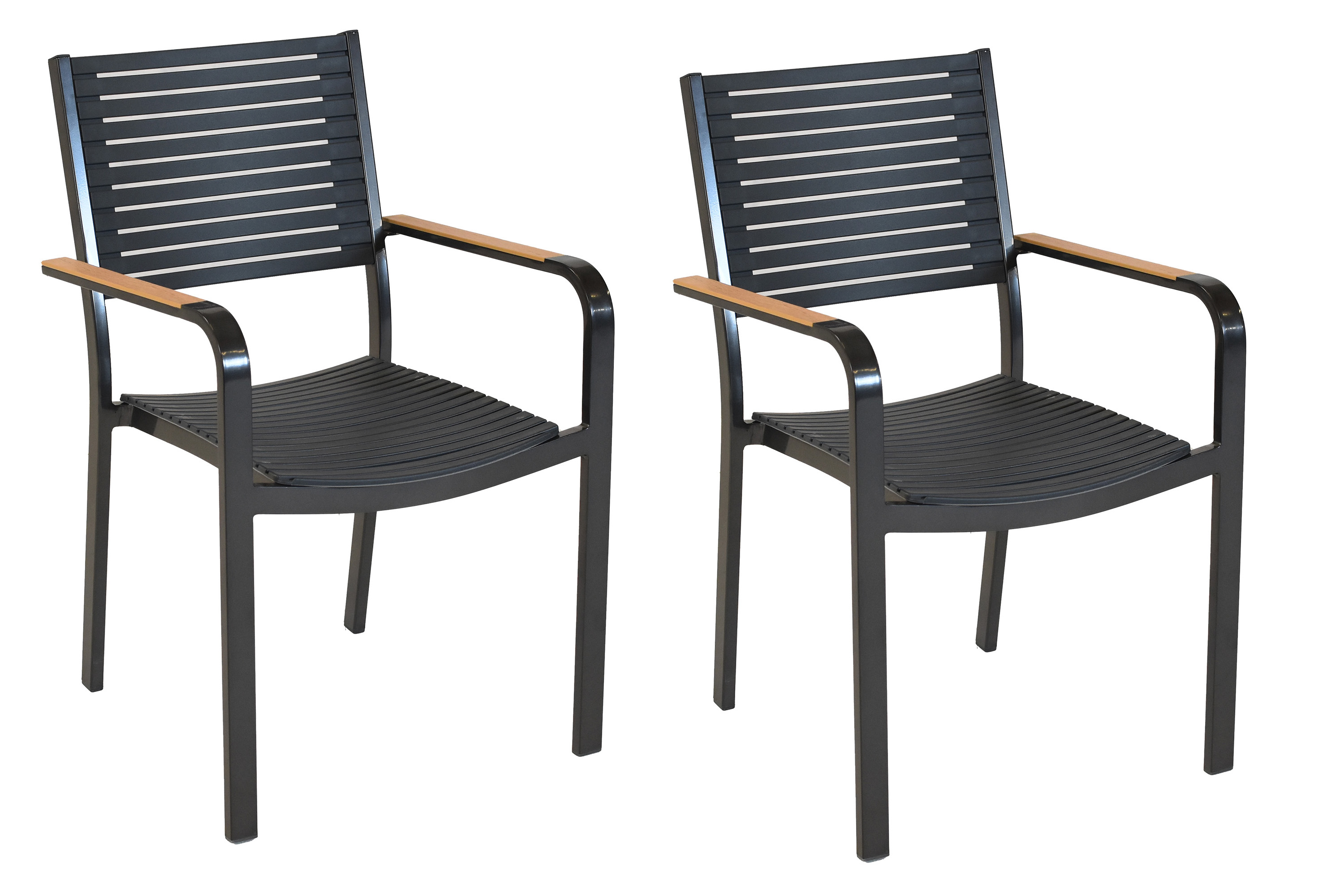 Paliano Stapelsessel, 2er Set