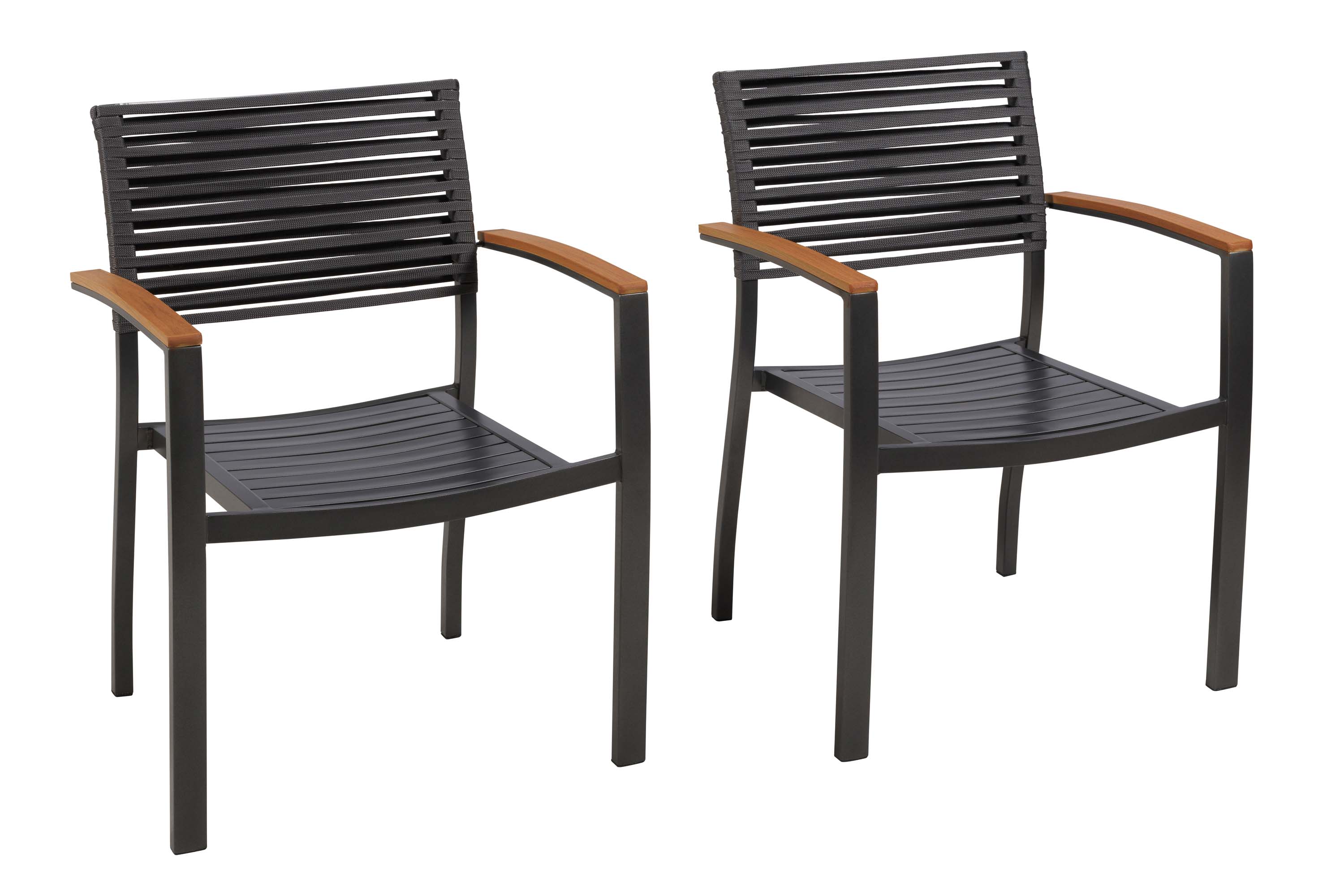Parella Gartensessel, stapelbar, 2er Set Parella Gartensessel, stapelbar, 2er Set