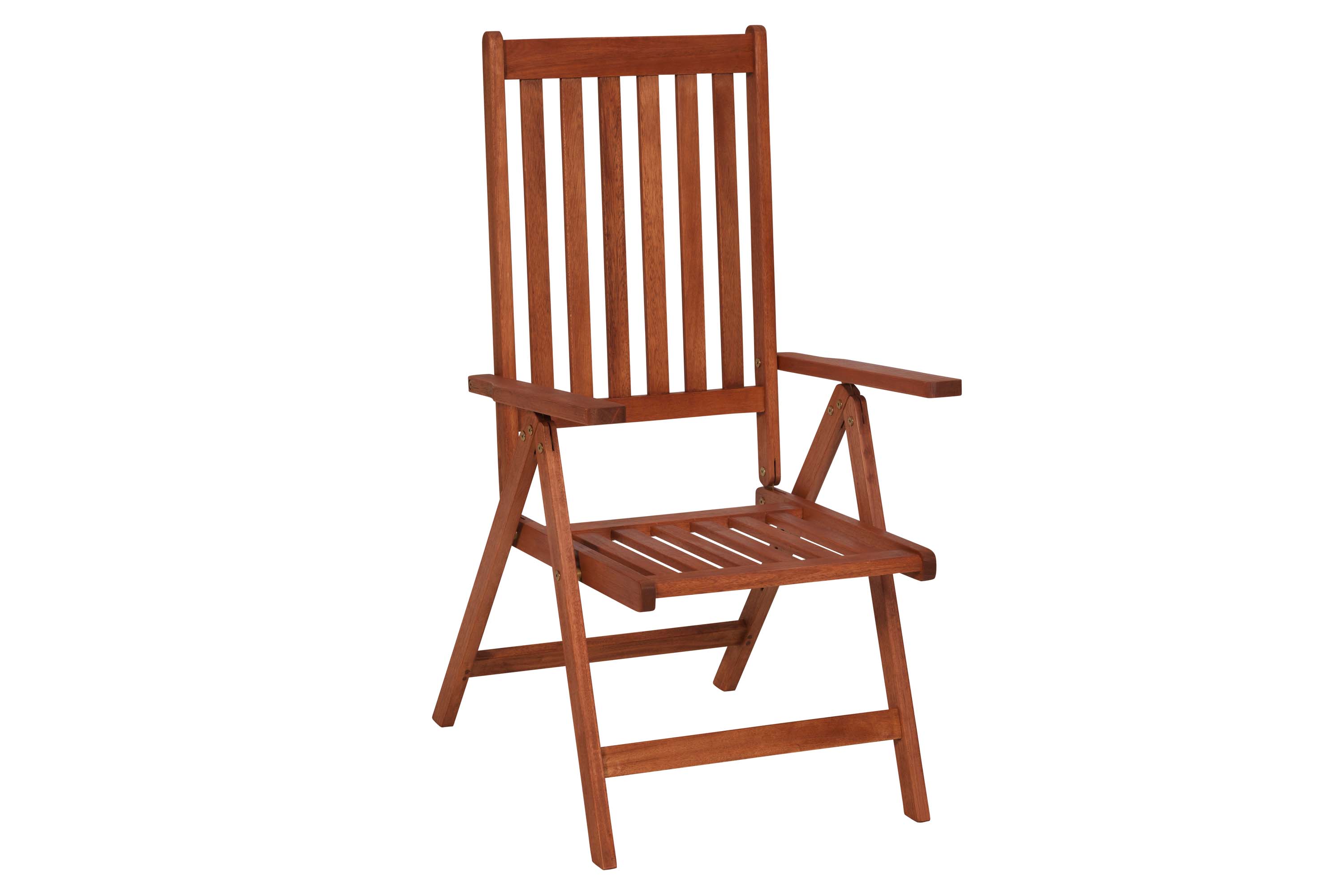Vitoria Gartenmöbel Set 13tlg., 6 Klappsessel, 6 Auflagen, Ausziehtisch 160 (210) x 90 cm