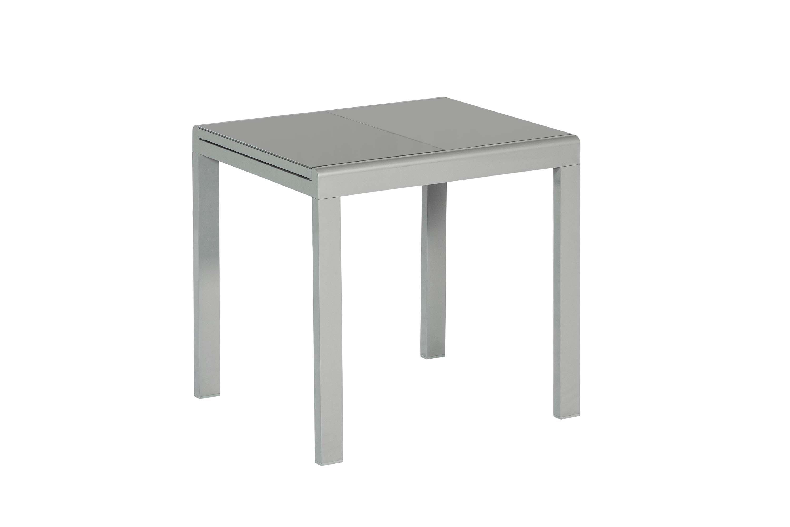 Amalfi Set 3tlg., 2 Klappsessel, Balkonausziehtisch 80 (120) x 70 cm, 