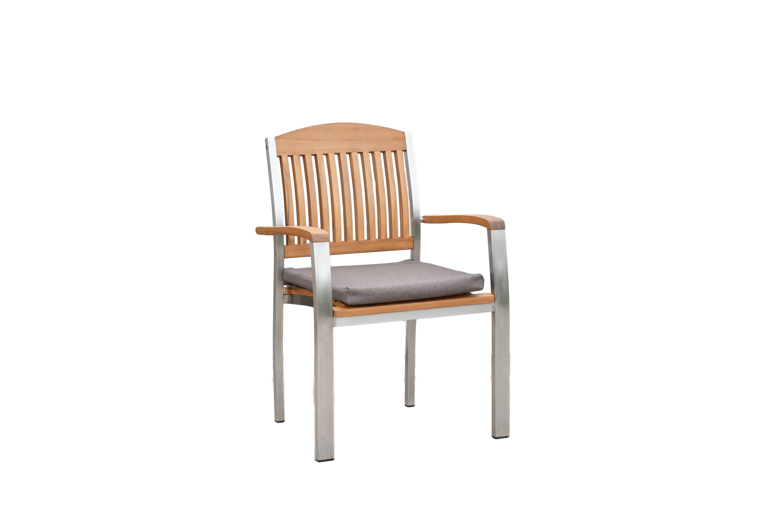 Keros Set 13tlg., Stapelsessel & Ausziehtisch