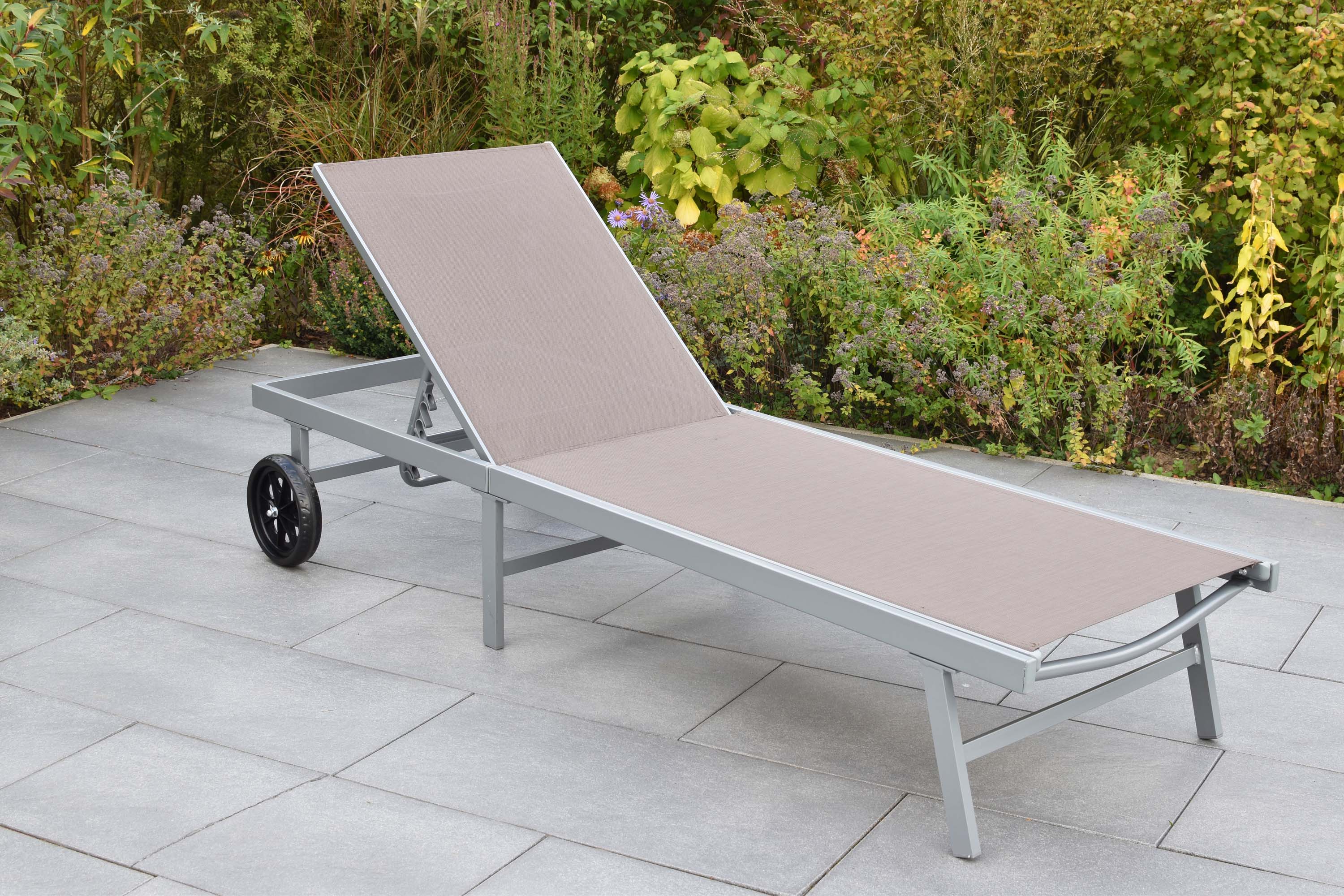 Tessin Gartenliege, taupe Tessin Gartenliege, taupe