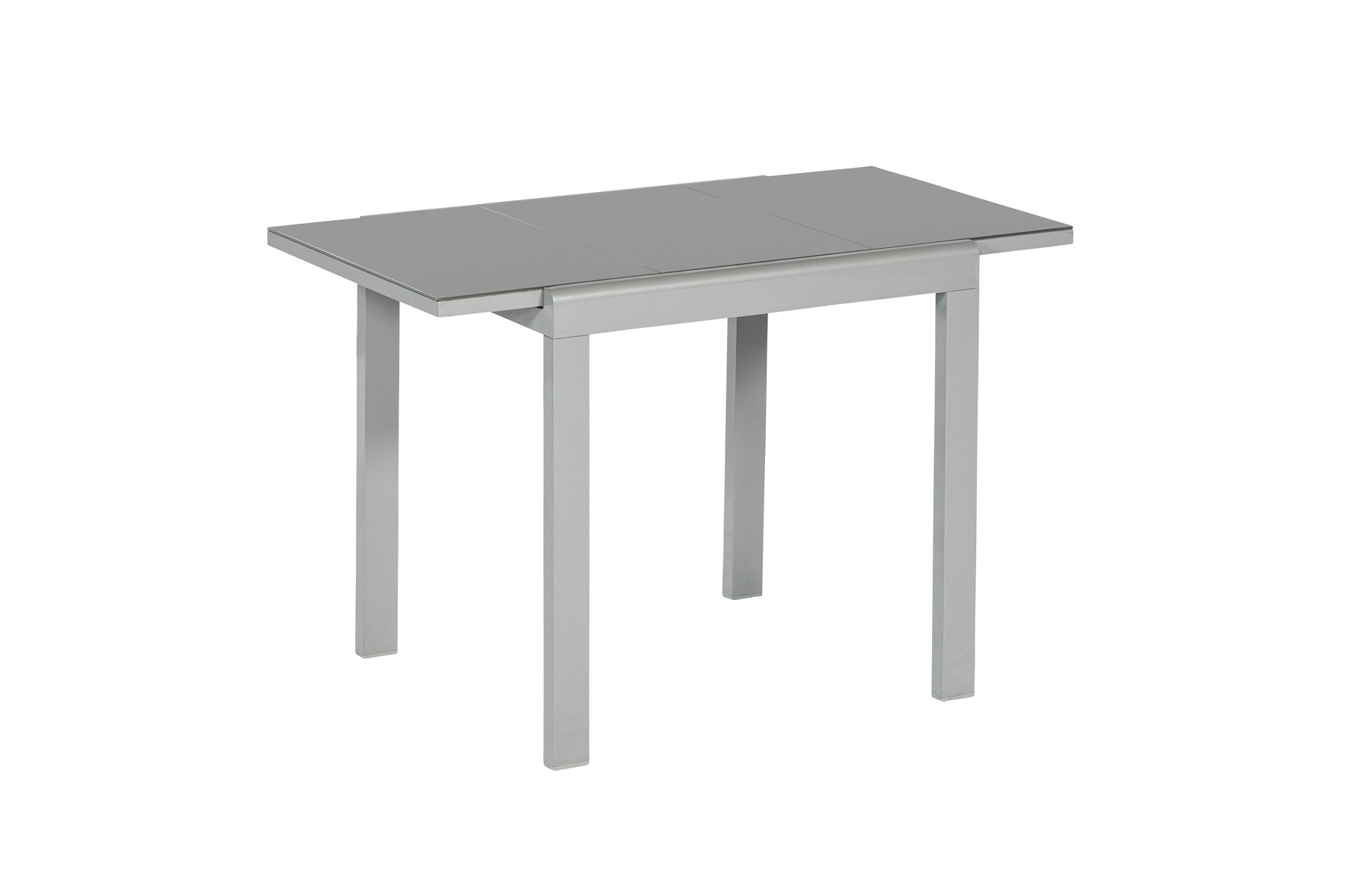 50312-219-6 Carrara Set 3tlg., Balkonausziehtisch, schwarz