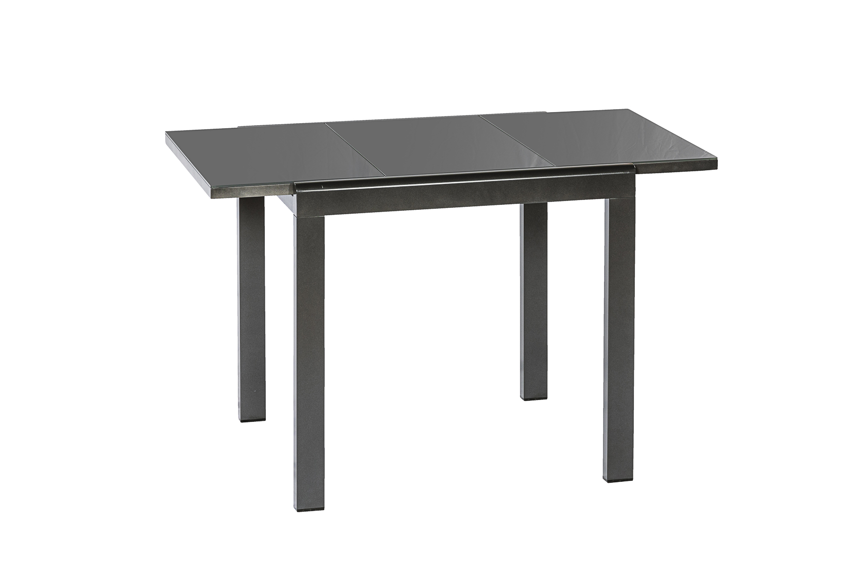 26443-217-1 Semi Balkonausziehtisch, 80 (120) x 65 cm, graphit