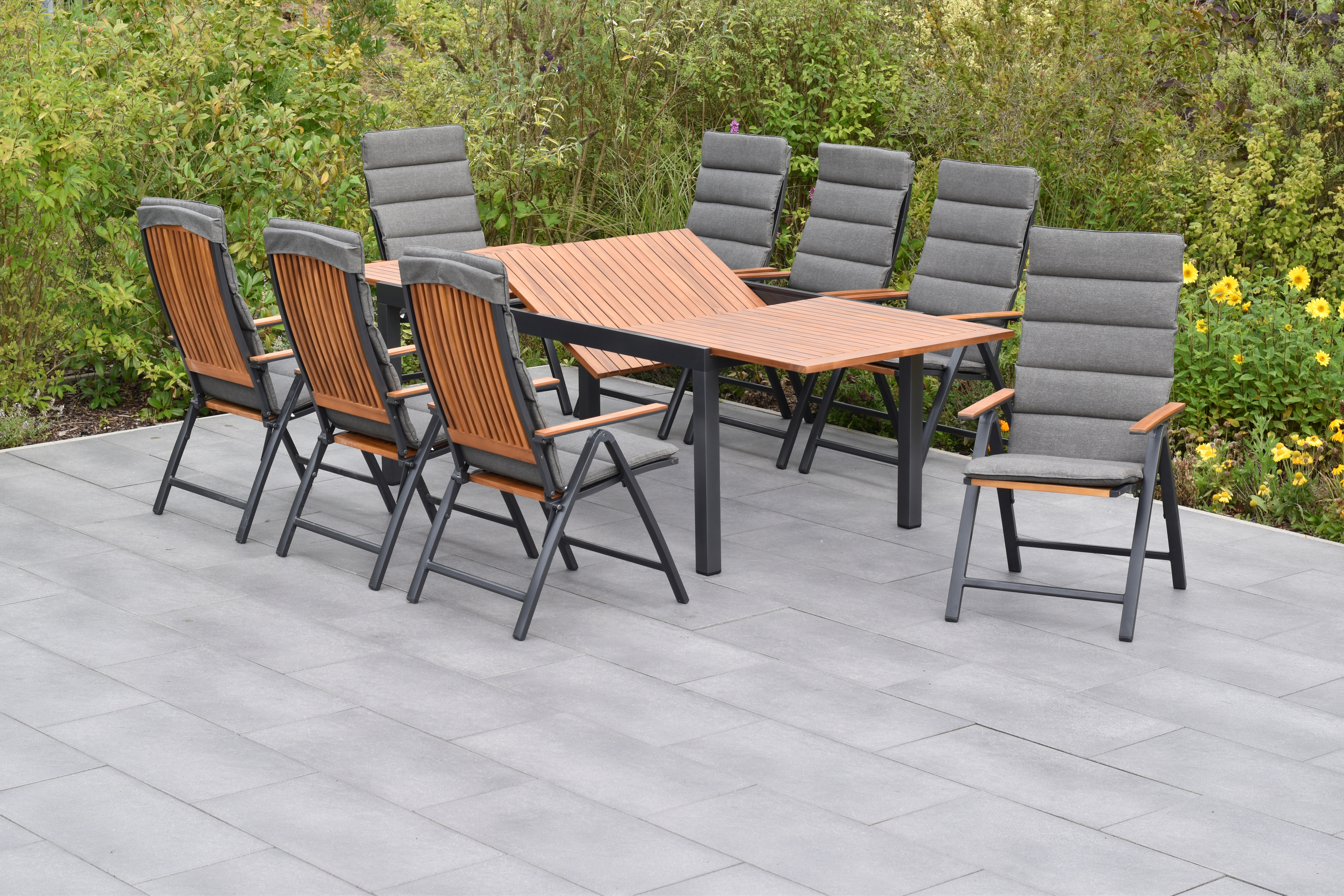 50836-800-2o41LhhjGungod Athos Set 17tlg., Ausziehtisch