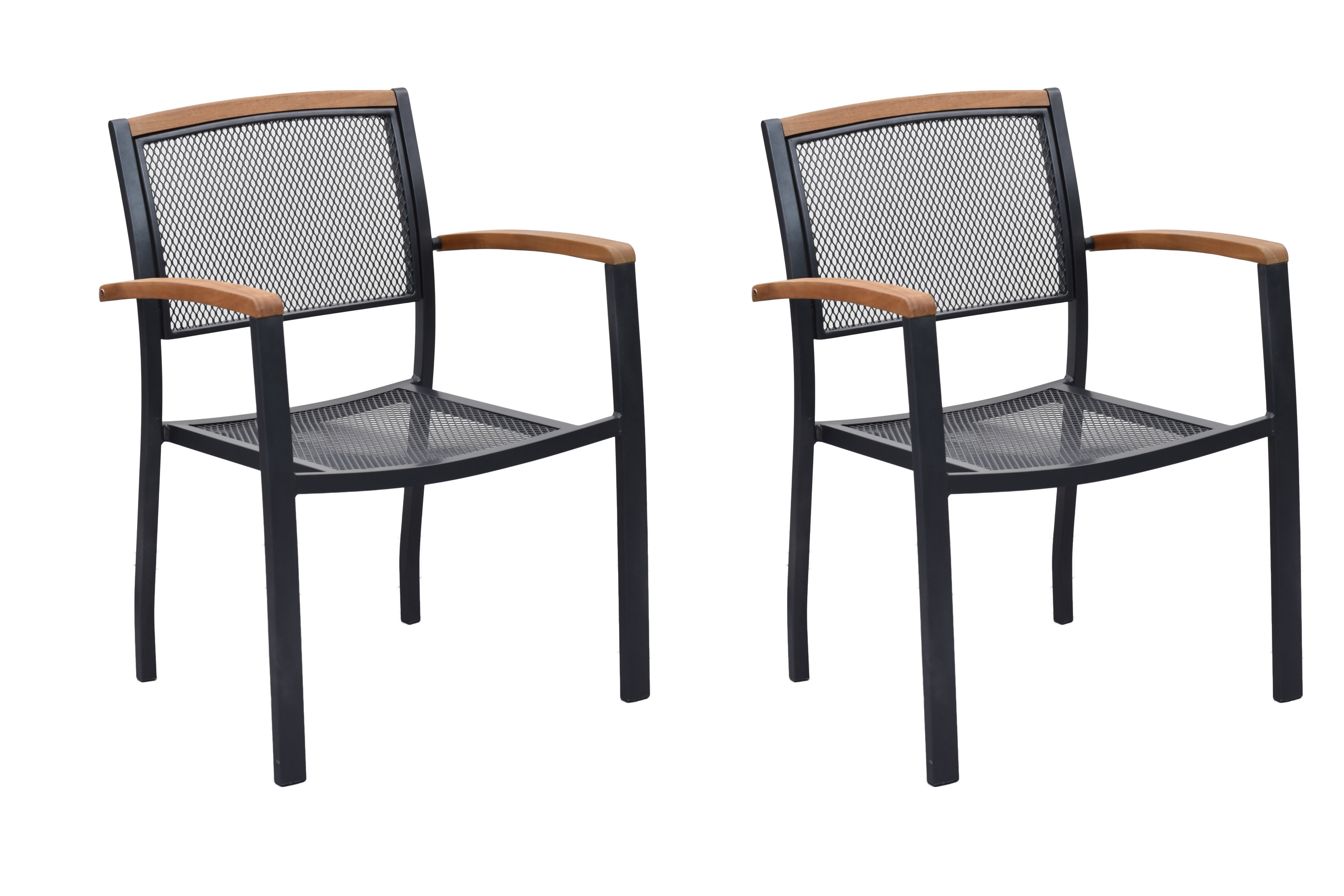 Tilos Stapelsessel, 2er Set